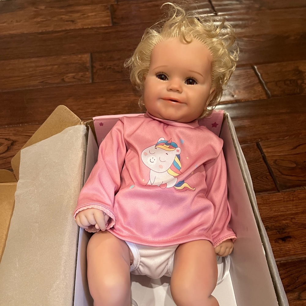 Reborn baby girl doll